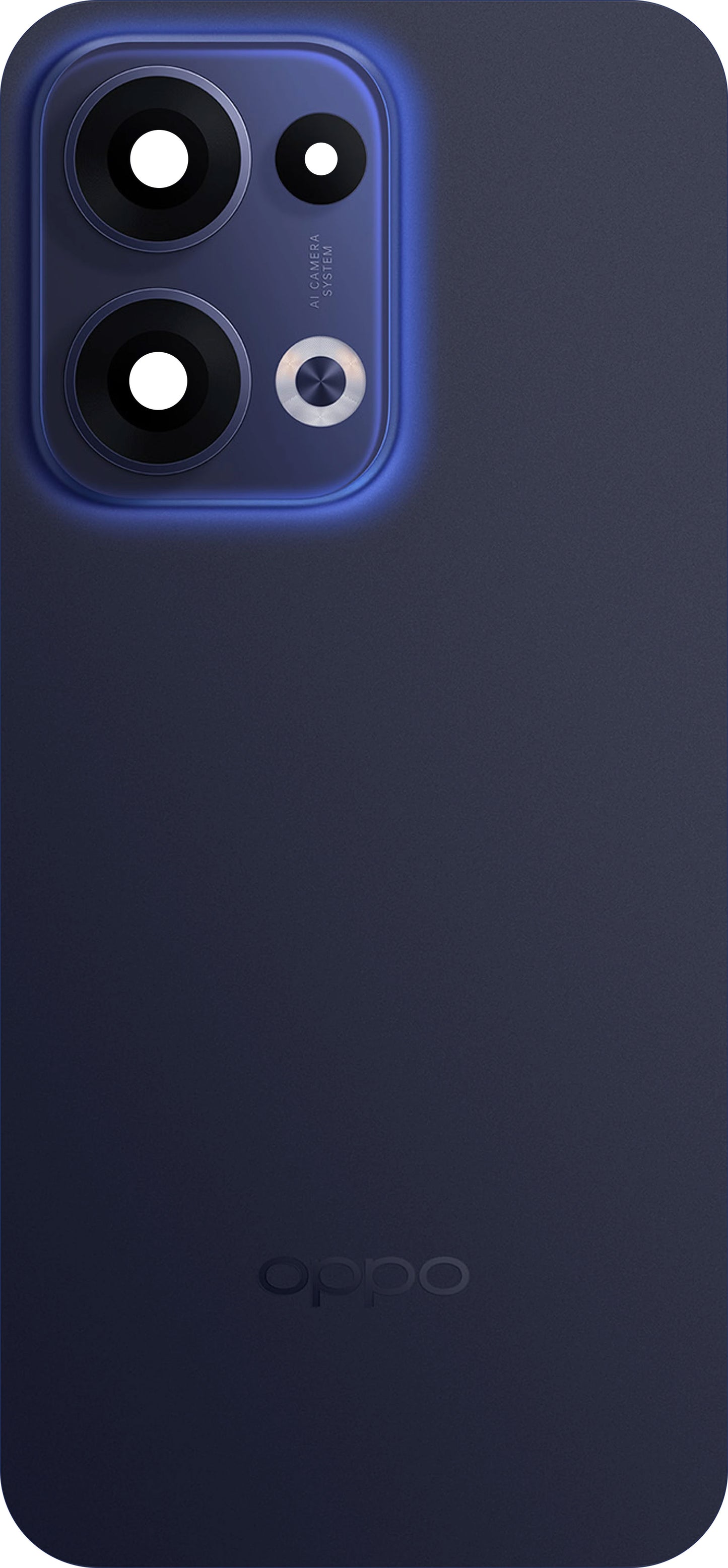 Καπάκι Μπαταρίας Oppo Reno13, Μπλε (Luminous Blue), Service Pack 621033000483