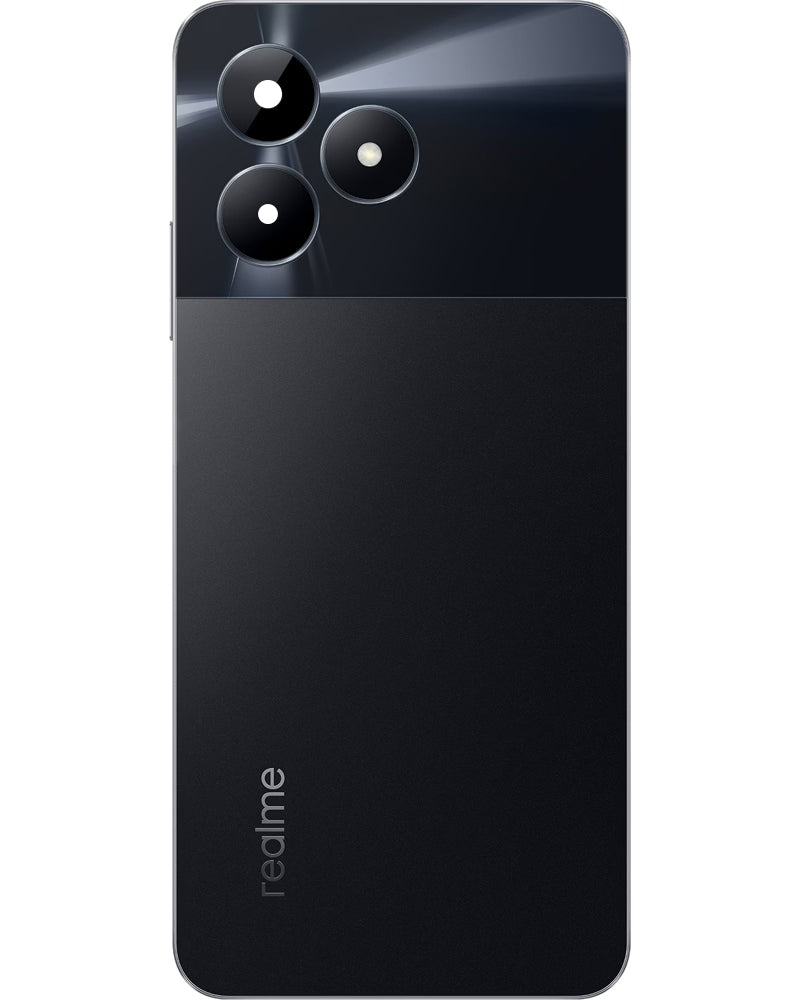 Κάλυμμα Μπαταρίας Realme C51, Μαύρο (Carbon Black), Service Pack 621032000036