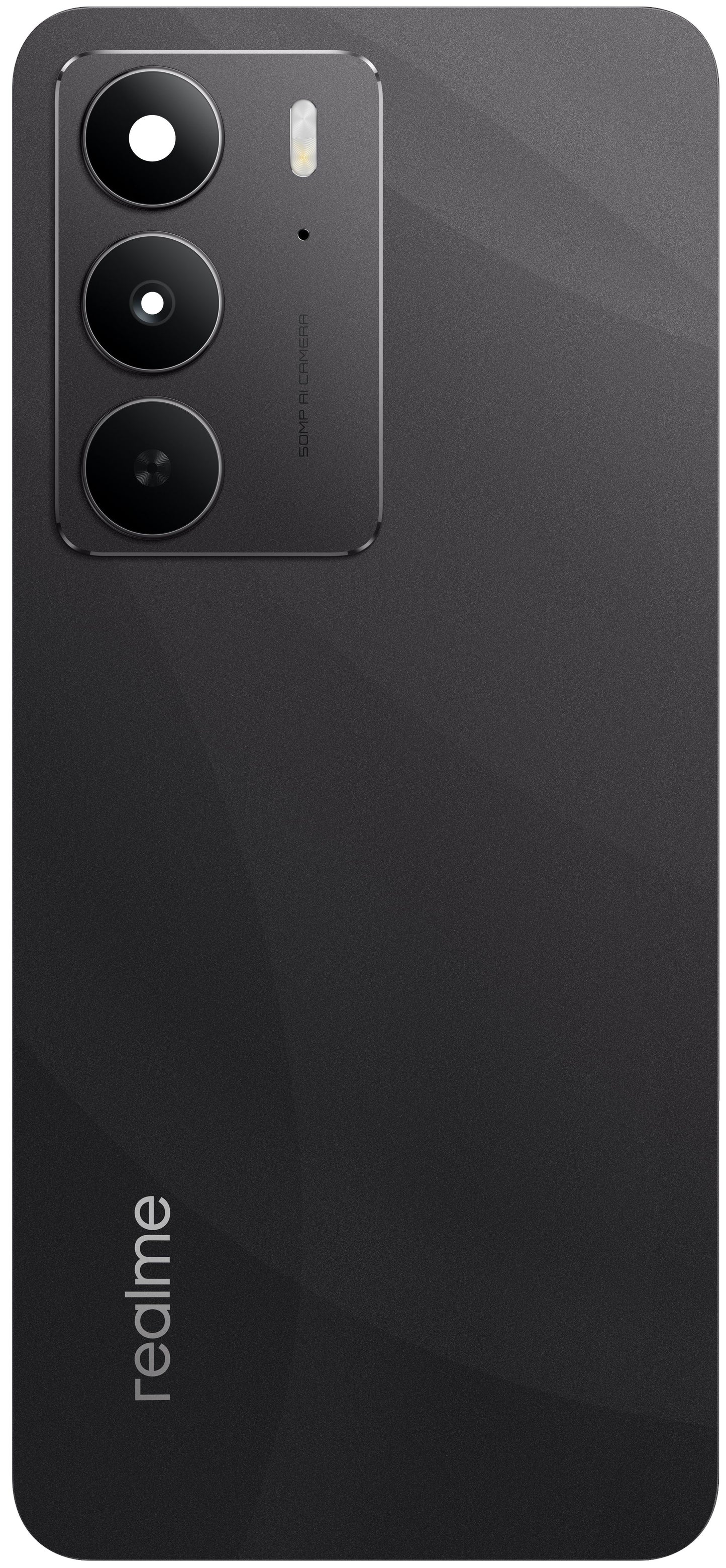 Κάλυμμα Μπαταρίας Realme 14x (Ινδία), Μαύρο (Crystal Black), Service Pack 621033000438