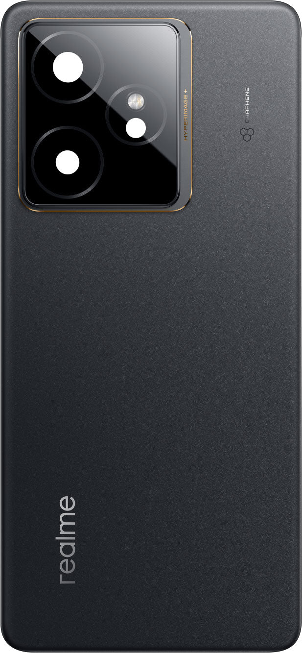 Κάλυμμα Μπαταρίας Realme GT 7, Μαύρο (IceSense Black), Service Pack 621033000618