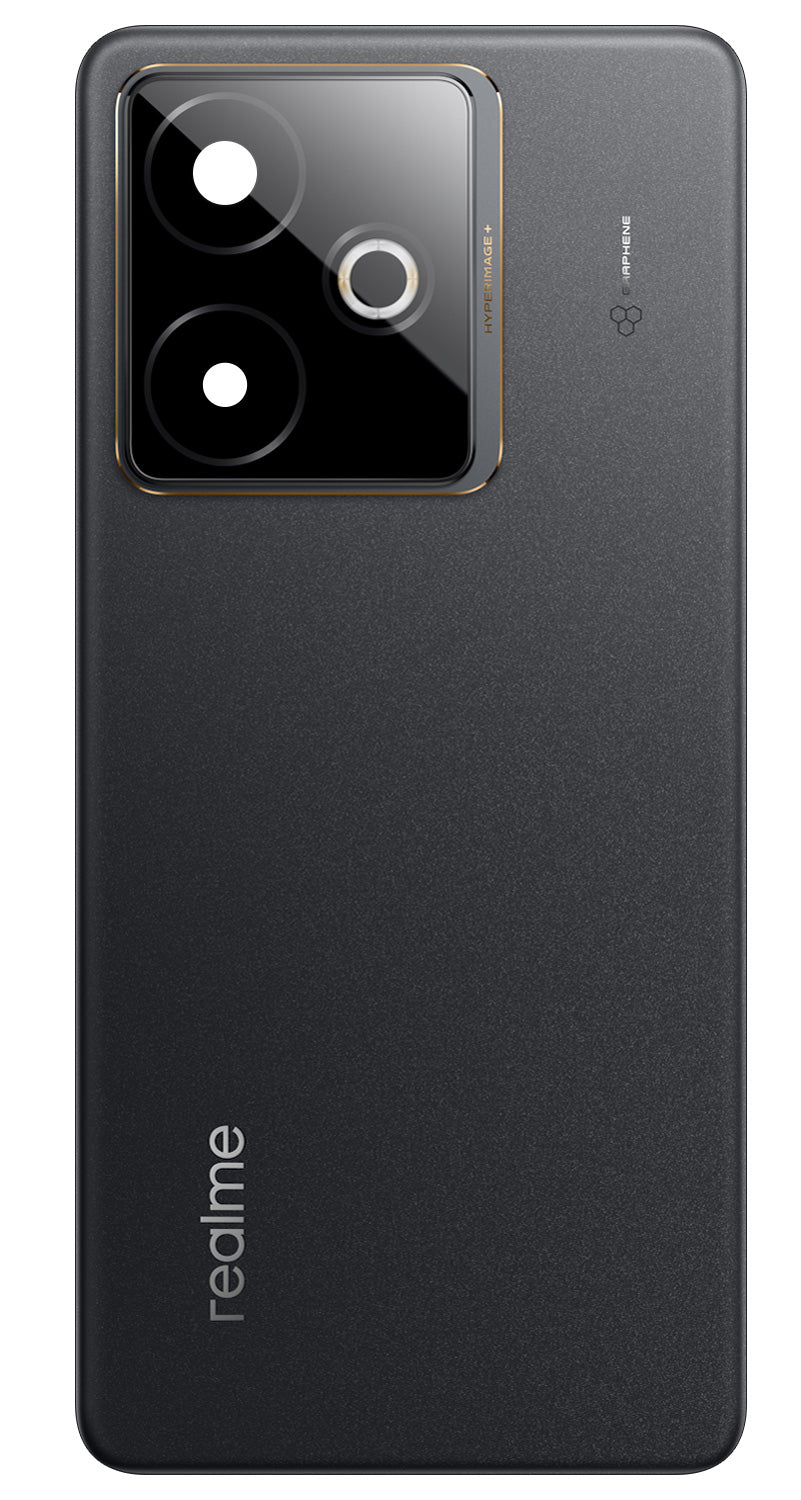 Κάλυμμα Μπαταρίας Realme GT 7T, Μαύρο (IceSense Black), Service Pack 621033000633