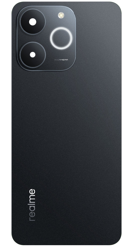 Κάλυμμα Μπαταρίας Realme Note 70T, Μαύρο (Obsidian Black), Service Pack 621033000695