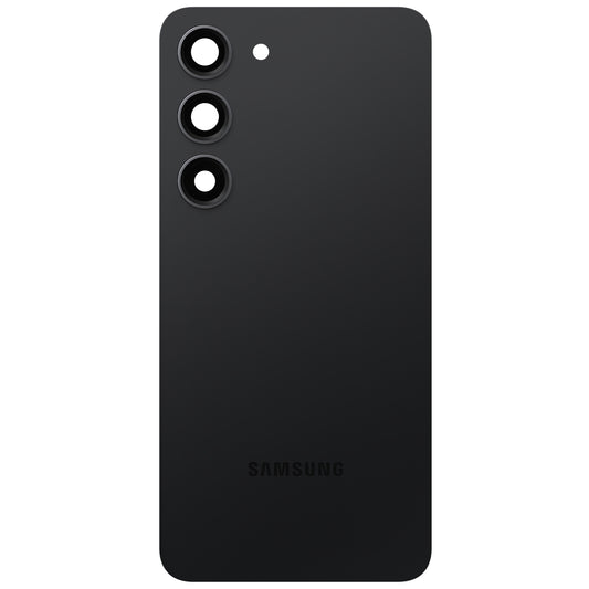 Καπάκι μπαταρίας Samsung Galaxy Galaxy S23 S911, μαύρο (Phantom Black), πακέτο σέρβις GH82-30393A