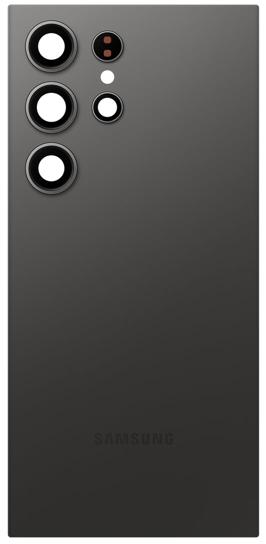 Samsung Galaxy S24 Ultra S928 Battery Cover, Black (Titanium Black), Service Pack GH82-33349B