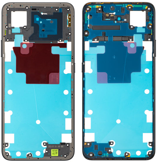 Θήκη Μέσης Honor X7d 5G, Μαύρο (Velvet Black), Service Pack 9707ACDP