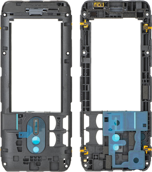 Middle Case Nokia 230 (2024), Black, Service Pack 286913684