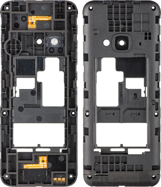 Κεντρικό Κάλυμμα Nokia 5310 (2024), Μαύρο, Service Pack 286912616