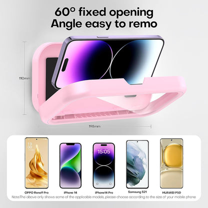 Θήκη Τοίχου με Αφής Μεμβράνη Techsuit LC-999 για Τηλέφωνο, Αδιάβροχη, Λευκή Χρυσή