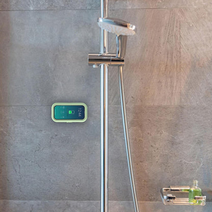 Θήκη Τοίχου με Αφής Μεμβράνη Techsuit LC-999 για Τηλέφωνο, Αδιάβροχη, Λευκή Χρυσή