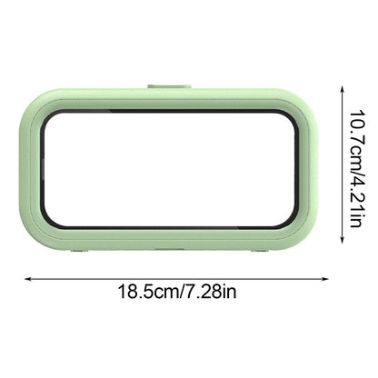 Techsuit LC-999 Wall Case with Touch Membrane for Phone, Waterproof, Purple
