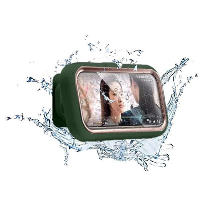 Techsuit LC-999 Wall Case with Tactile Membrane for Phone, Waterproof, Golden Green