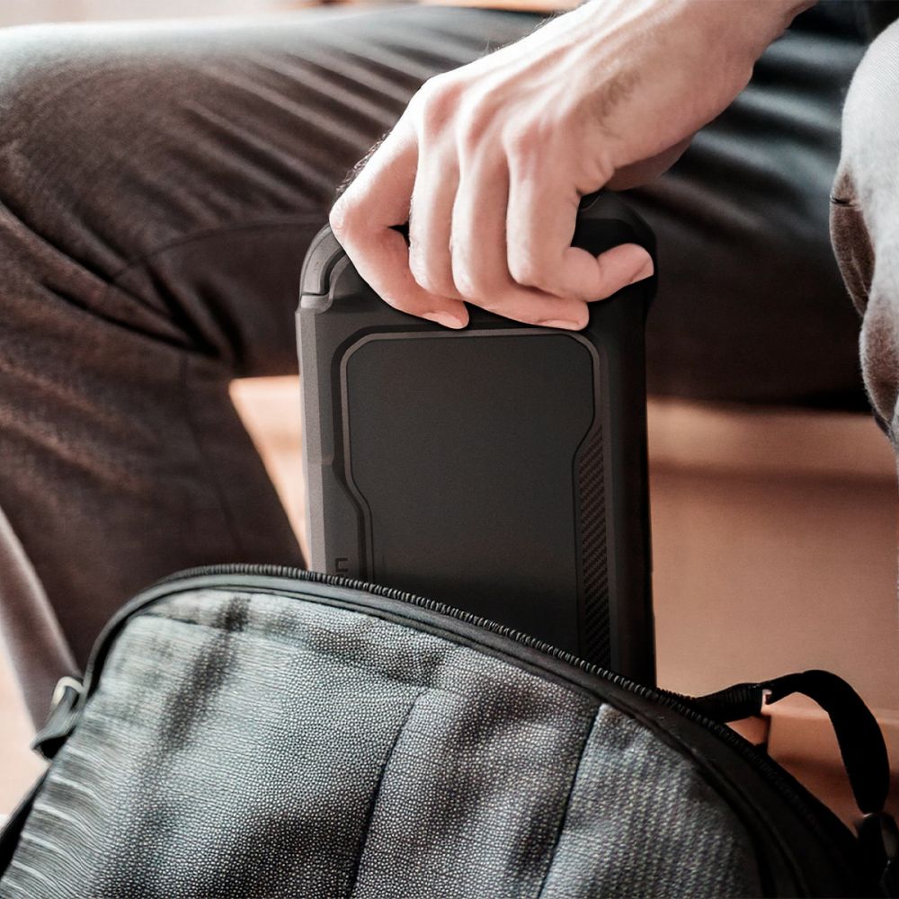 Θήκη Προστασίας Spigen Rugged Armor για την Κονσόλα Nintendo Switch 2, Μαύρη ACS09075