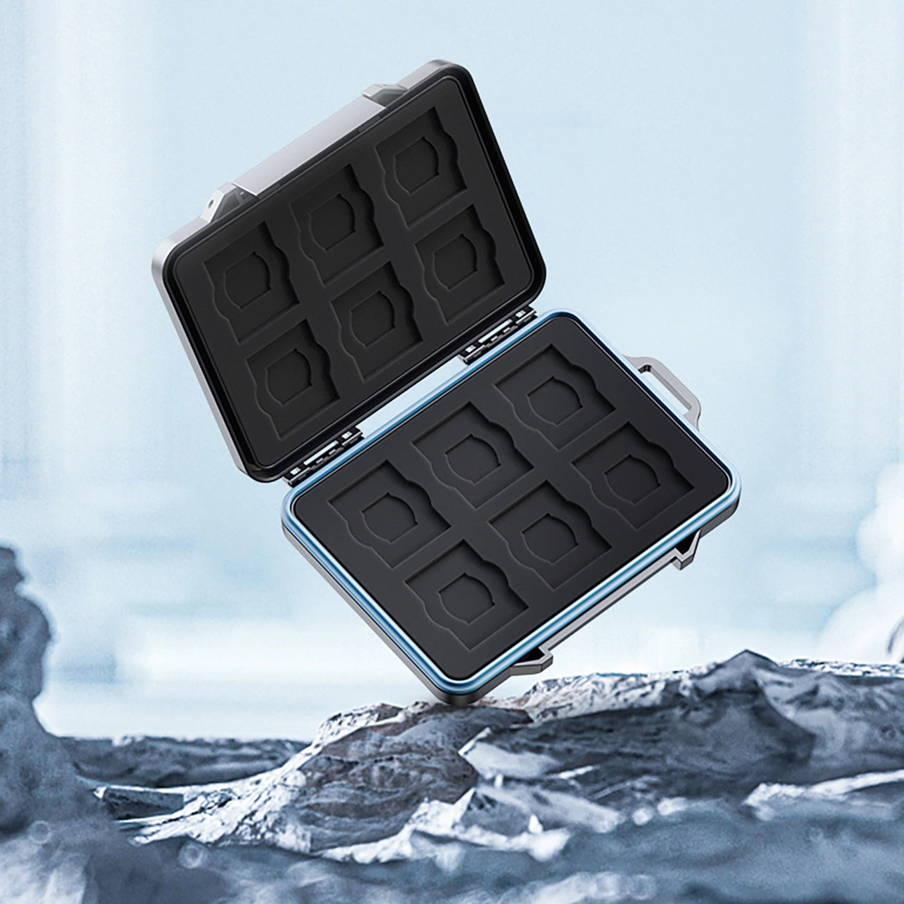 Orico PHCD-3 Protective Case for SD / microSD Memory Cards, Black
