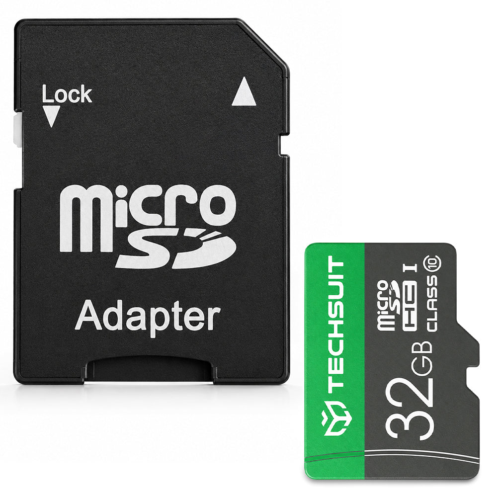 Κάρτα μνήμης microSDHC Techsuit THCM11, 32 GB, Κλάση 10, με αντάπτορα