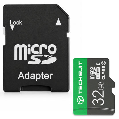 Κάρτα μνήμης microSDHC Techsuit THCM11, 32 GB, Κλάση 10, με αντάπτορα