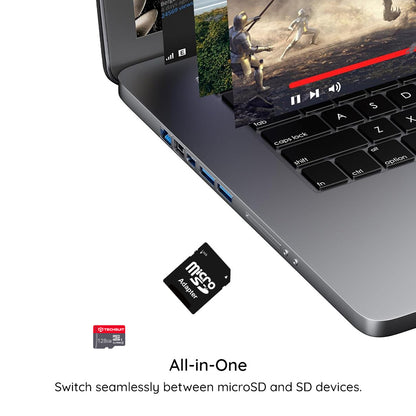 Κάρτα μνήμης microSDHC Techsuit THCM11, 32 GB, Κλάση 10, με αντάπτορα