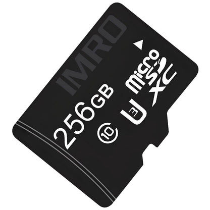 Imro microSDXC Memory Card, 256GB, Class 10 / UHS-1 U3, With Adapter