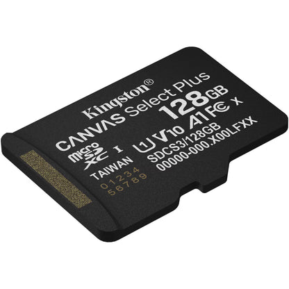 Κάρτα Μνήμης microSDXC Kingston Canvas Select Plus Android A1, 128Gb, Κλάση 10 / UHS-1 U1 SDCS3/128GBSP