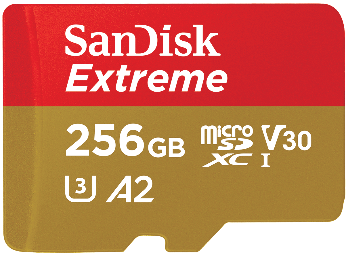 Κάρτα Μνήμης microSDXC SanDisk Extreme, 256Gb, Κλάση 10 / UHS-1 U3 SDSQXAV-256G-GN6MN
