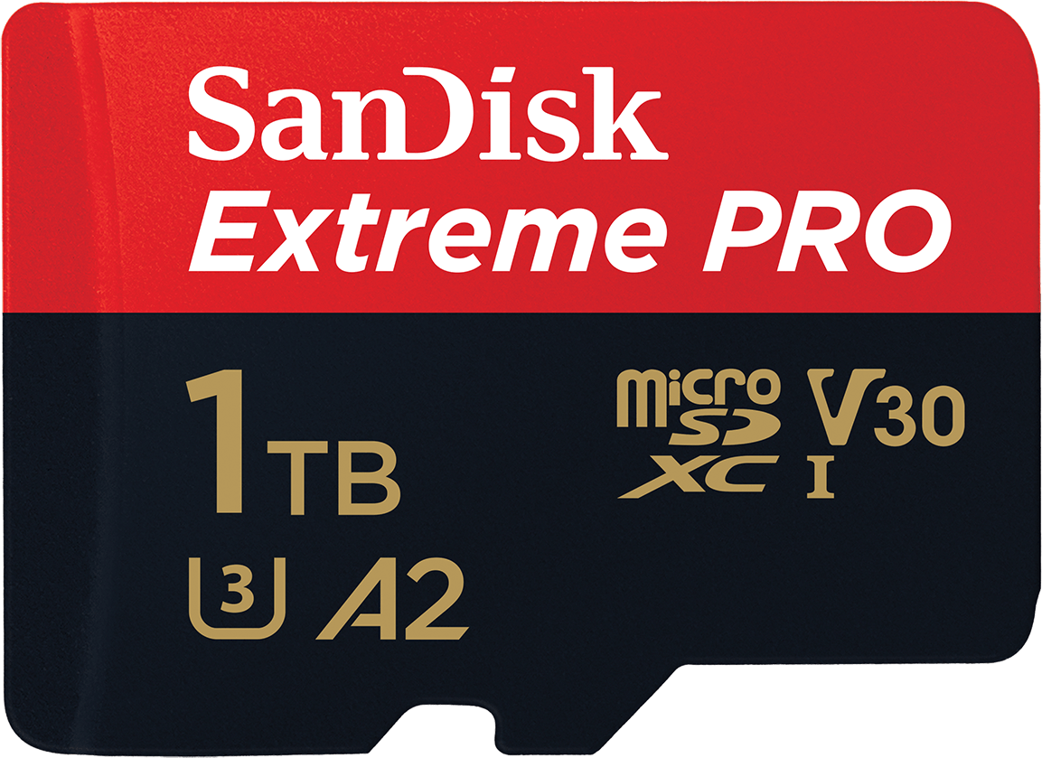 Κάρτα Μνήμης microSDXC SanDisk Extreme Pro, 1TB, Κατηγορία 10 / UHS-1 U3, Με Αντάπτορα SDSQXCD-1T00-GN6MA