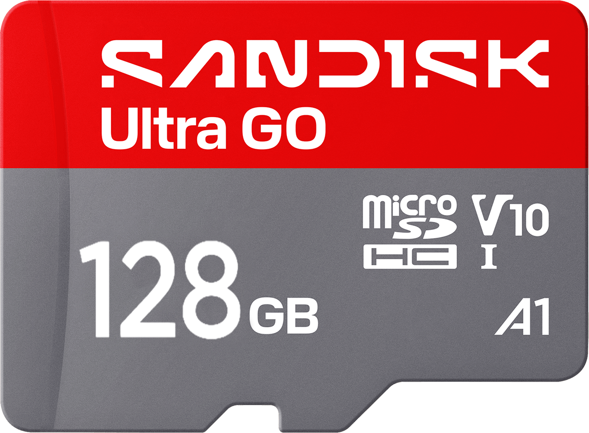 SanDisk Ultra GO Android A1 microSDXC Memory Card, 128GB, Class 10 / UHS-1 U1 SDSQUGN-128G-GN6MN
