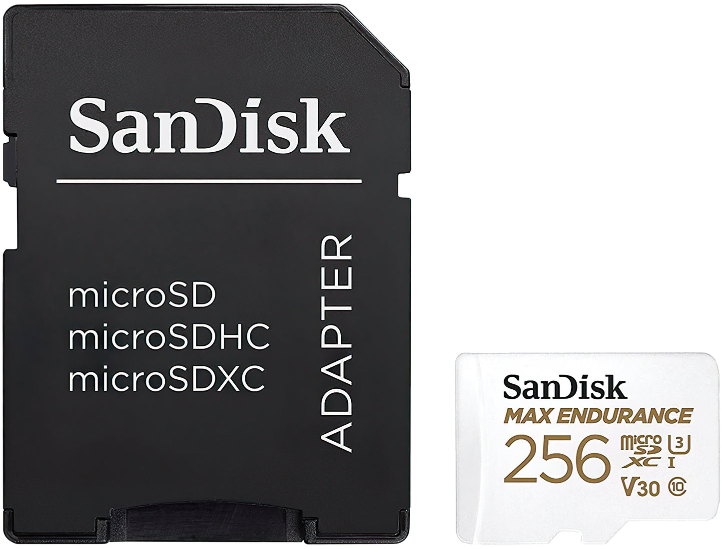Κάρτα Μνήμης microSDXC SanDisk High Endurance, 256Gb, Κλάση 10 / UHS-1 U3, Με Προσαρμογέα SDSQQNR-256G-GN6IA