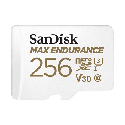 Κάρτα Μνήμης microSDXC SanDisk MAX Endurance, 256Gb, Κλάση 10 / UHS-1 U3, Με Προσαρμογέα SDSQQVR-256G-GN6IA