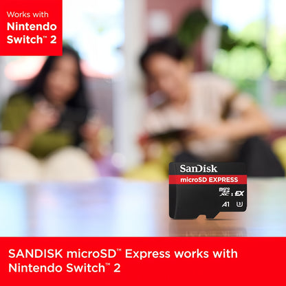 SanDisk Express microSDXC Memory Card, 512Gb, Class 10 / UHS-1 U3 SDSQXFN-512G-GN4NN