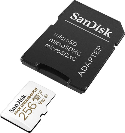 Κάρτα Μνήμης microSDXC SanDisk MAX Endurance, 256Gb, Κλάση 10 / UHS-1 U3, Με Προσαρμογέα SDSQQVR-256G-GN6IA