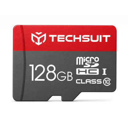 Κάρτα Μνήμης microSDXC Techsuit THCM26, 128Gb, Κατηγορία 10, Με Αντάπτορα
