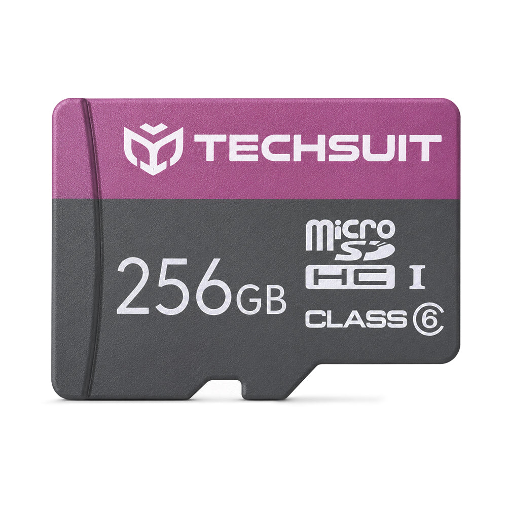 Κάρτα Μνήμης microSDXC Techsuit THCM27, 256Gb, Κατηγορία 6, Με Αντάπτορα