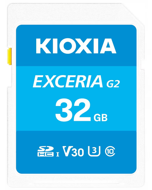 KIOXIA Exceria SDHC Memory Card, 32Gb, Class 10 / UHS-1 U1