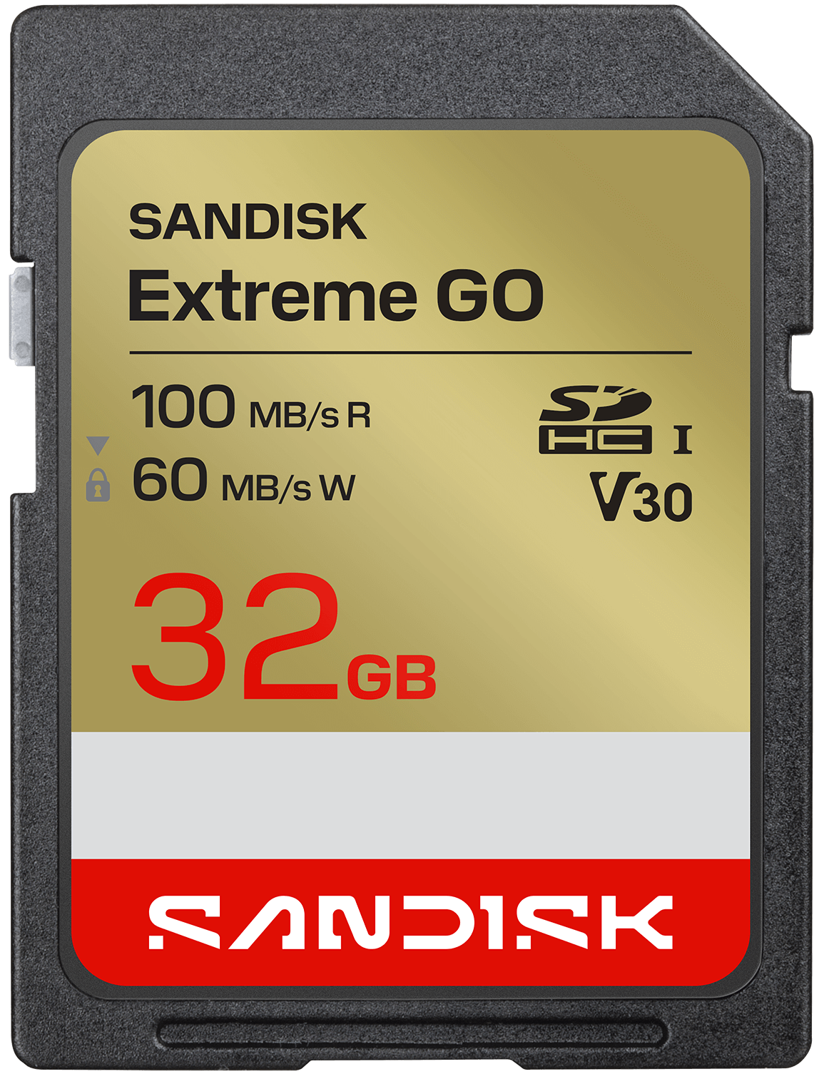 Κάρτα Μνήμης SDHC SanDisk Extreme Go, 32Gb, Κατηγορία 10 / UHS-1 U1 SDSDXGN-032G-GNCIN