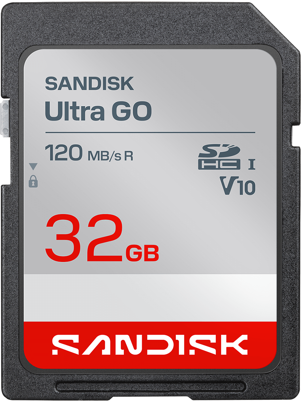 Κάρτα μνήμης SDHC SanDisk Ultra GO, 32 GB, Κλάση 10 / UHS-1 U1 SDSDUGN-032G-GN6IN