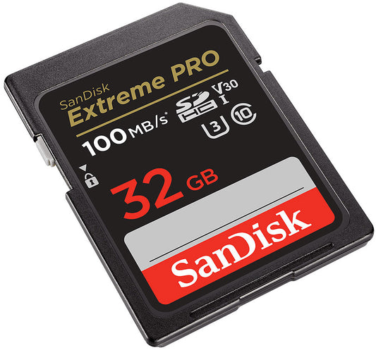 Κάρτα Μνήμης SDHC SanDisk Extreme Pro, 32Gb, Κλάση 10 / UHS-1 U3 SDSDXXO-032G-GN4IN