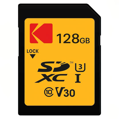 Κάρτα Μνήμης SDXC Kodak, 128Gb, Κλάση 10 / UHS-1 U3 EKMSD128GXC10HPRK