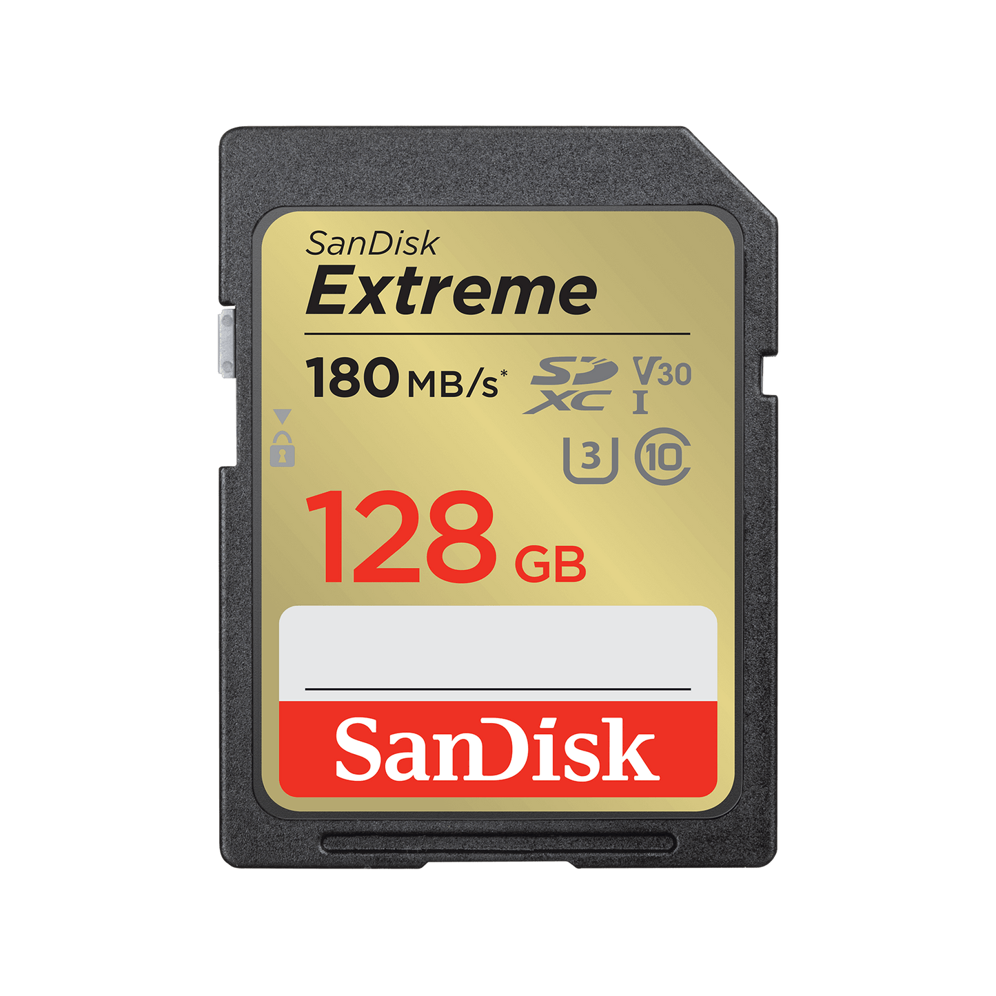 Κάρτα Μνήμης SDXC SanDisk Extreme, 128Gb, Κλάση 10 / UHS-1 U3 SDSDXVA-128G-GNCIN