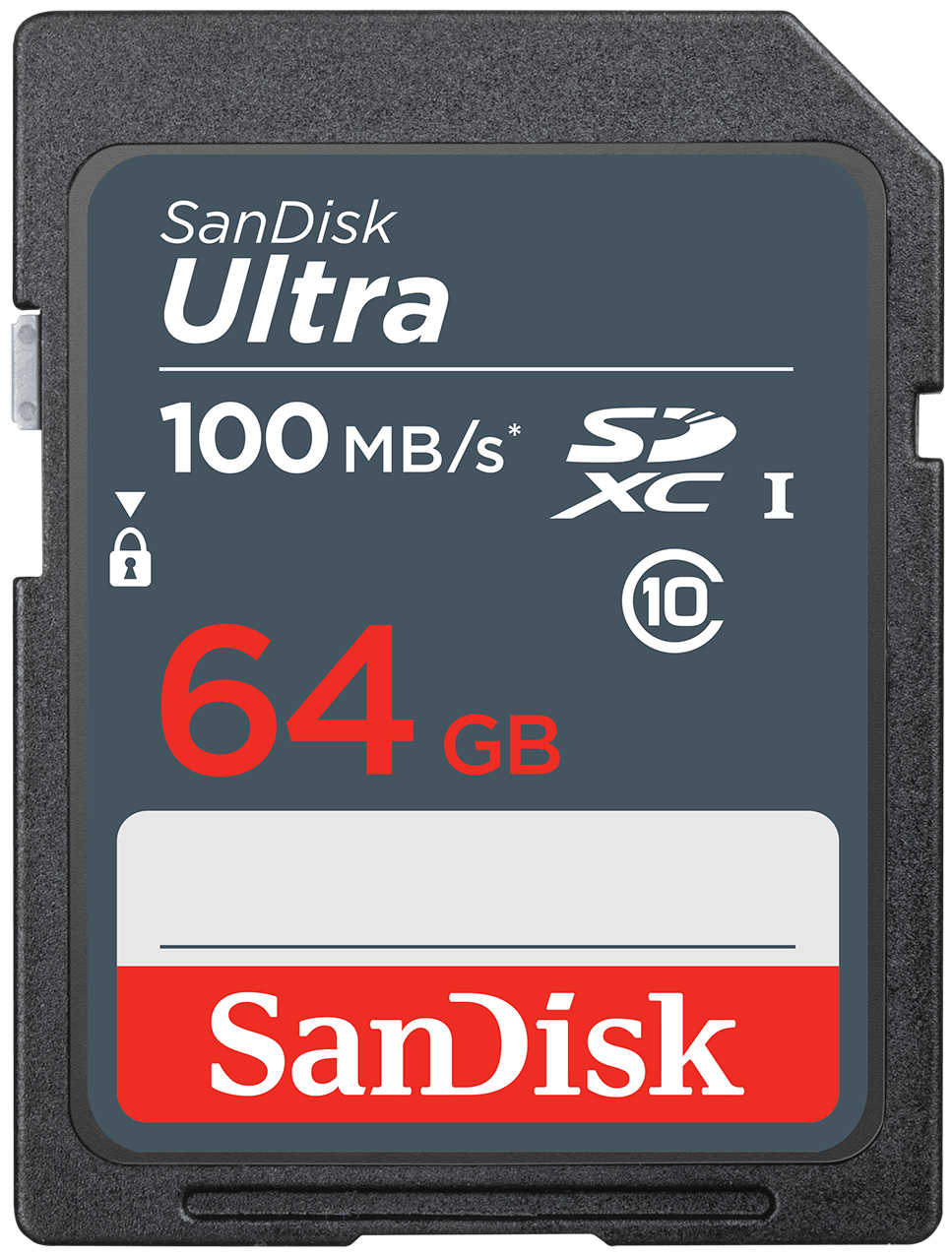 Κάρτα Μνήμης SDXC SanDisk Ultra, 64Gb, Κλάση 10 SDSDUNR-064G-GN3IN