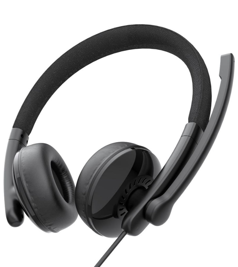 Ακουστικό Call Center USB-C / USB-A EMEET GeniusCall HS50, Μαύρο