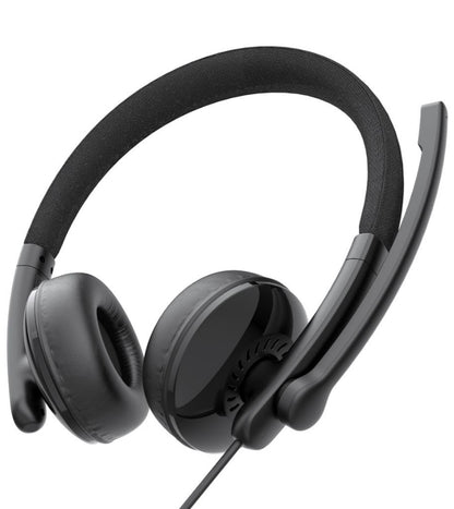 Ακουστικό Call Center USB-C / USB-A EMEET GeniusCall HS50, Μαύρο