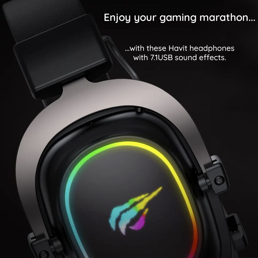 Ακουστικά Gaming 3.5mm HAVIT H2002P, 2m, Μαύρα