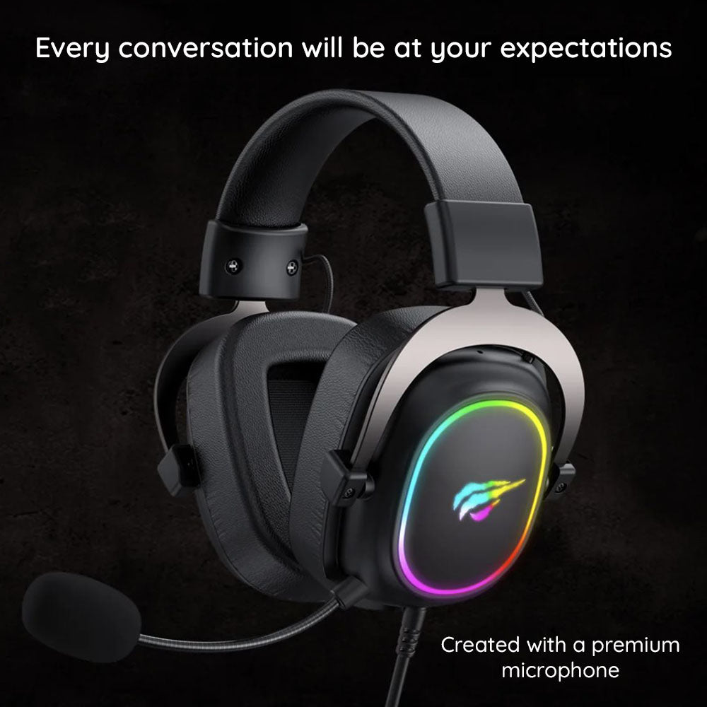 Ακουστικά Gaming 3.5mm HAVIT H2002P, 2m, Μαύρα