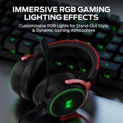 Ασύρματα Gaming Ακουστικά Monster Mission 350, BT / Wi-Fi / Ενσύρματα, Μαύρα