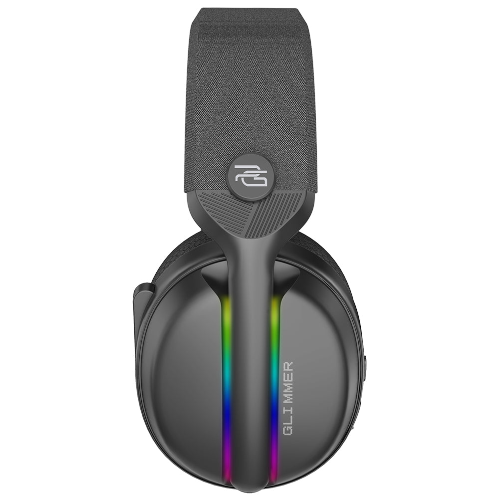 Ασύρματα Gaming Ακουστικά Proove Glimmer, RGB, BT / Wi-FI / Wired, Μαύρα WHGL00022001