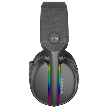 Ασύρματα Gaming Ακουστικά Proove Glimmer, RGB, BT / Wi-FI / Wired, Μαύρα WHGL00022001