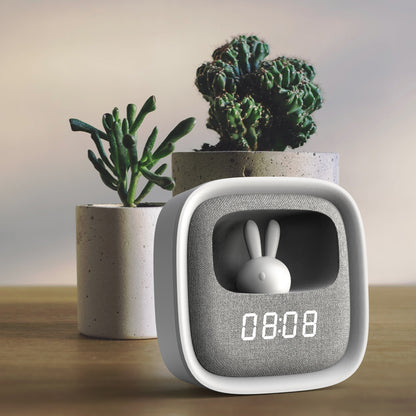 Forever Pure FNL-06 Aurora Digital Clock, White