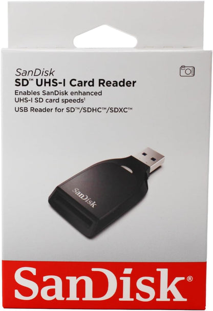 Αναγνώστης Καρτών USB 3.0 SanDisk, SD, Μαύρος SDDR-C531-GNANN