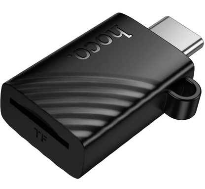 Αναγνώστης Κάρτας USB-C HOCO HB53, microSD, Μαύρο