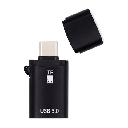 Αναγνώστης Καρτών USB-C Techsuit AluVoltX, USB-A (OTG) - microSD, Μαύρο