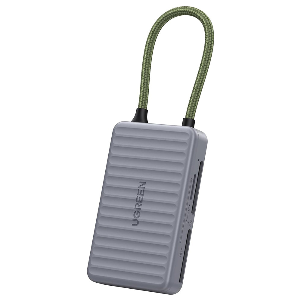 Αναγνώστης Καρτών USB-C με Οργανωτή UGREEN 55886, 2 x SD - microSD, Γκρι